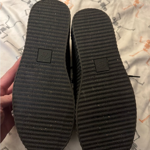 Halloween Pumpkin creepers women sz 10 strangecult - Picture 2 of 5